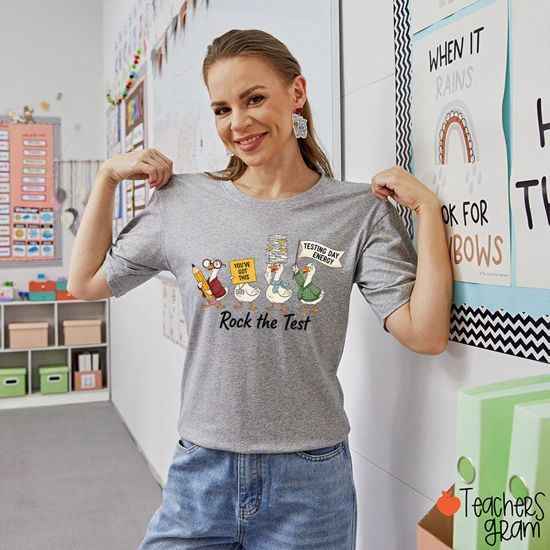 You've Got This Testing Day Energy Rock The Test Teacher T-Shirt