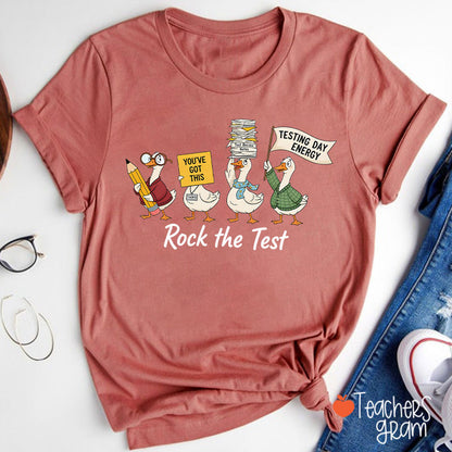 You've Got This Testing Day Energy Rock The Test Teacher T-Shirt