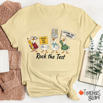 You've Got This Testing Day Energy Rock The Test Teacher T-Shirt